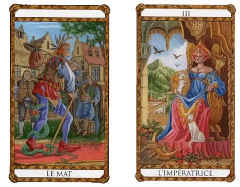 loco y emperatriz tarot